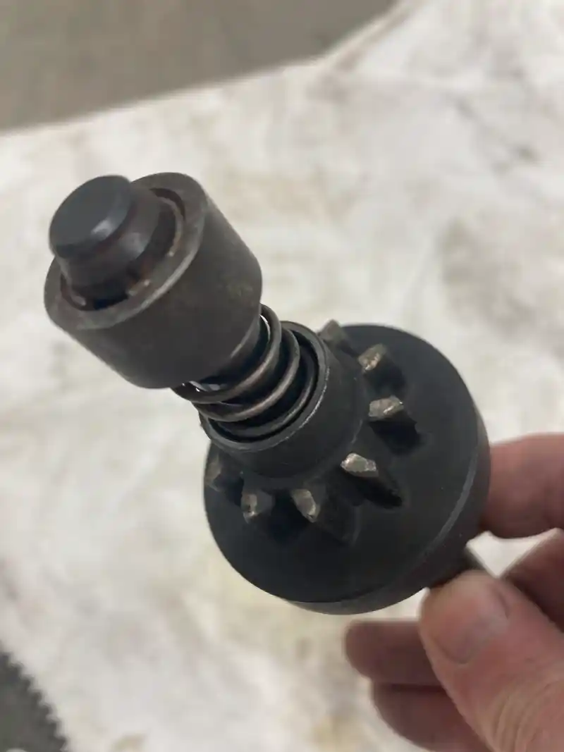 Arctic cat electric start drive gear and ring gear 800cc twin suzuki image 2