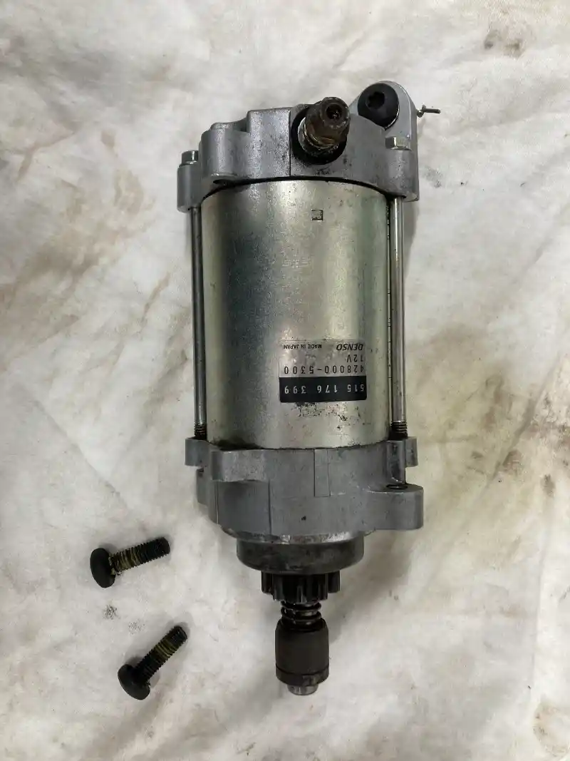 Used skidoo electric starter motor 600&800 twin 