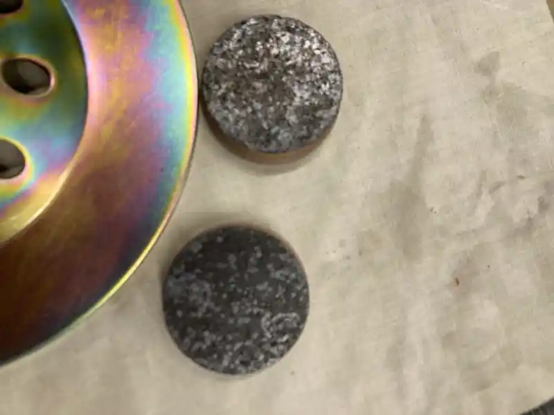 Yamaha brake rotor brake disc pads vintage enticer exciter trapper 340 440 image 6