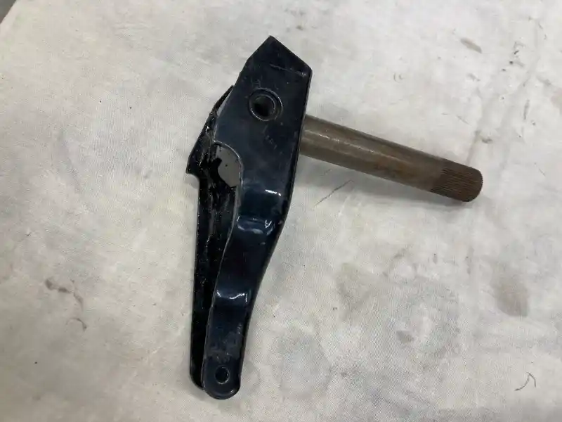 Vintage older skidoo snowmobile ski leg spindle  image 3