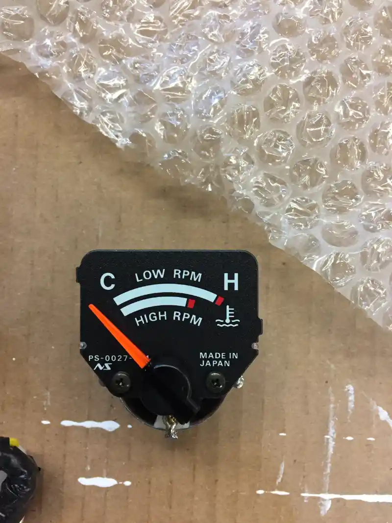 Polaris snowmobile temperature gauge
